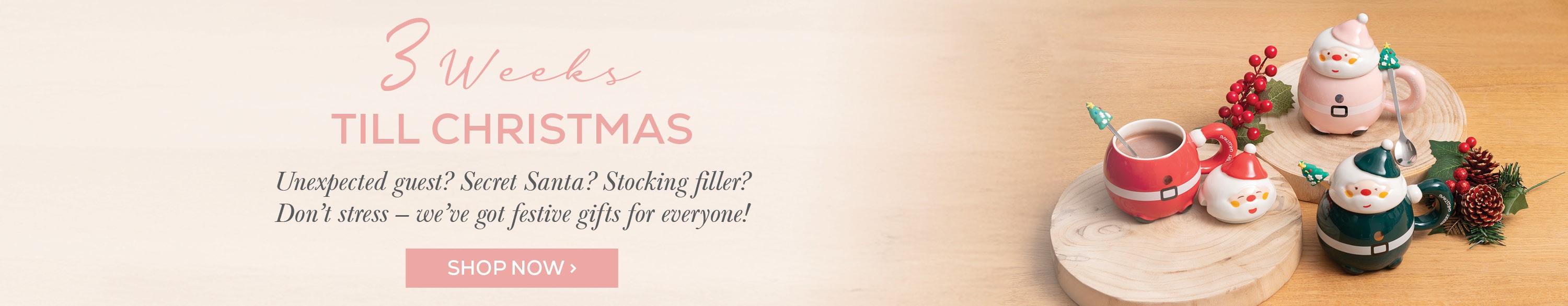 3 weeks till christmas
