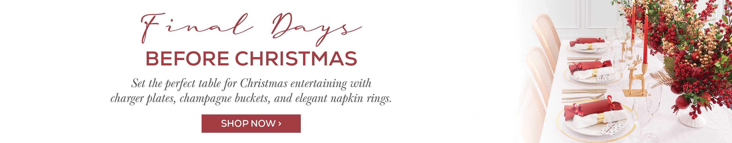 final days before christmas