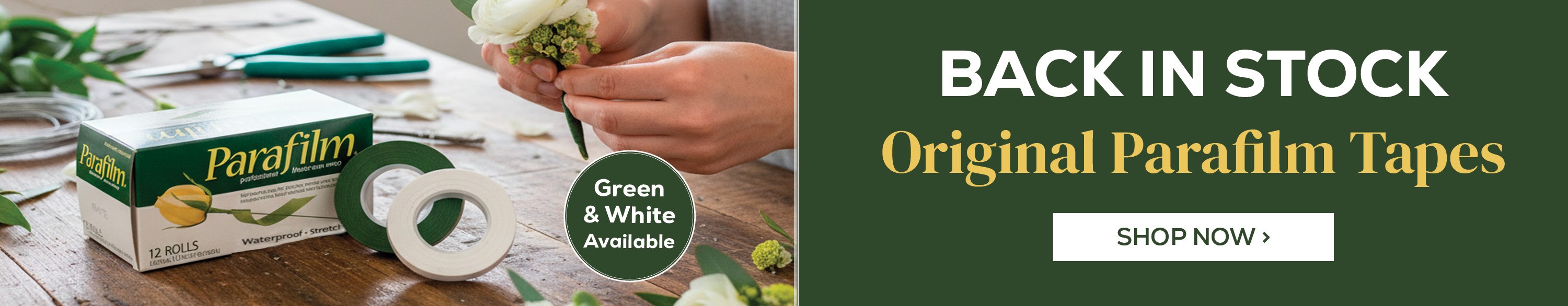 parafilm back in stock