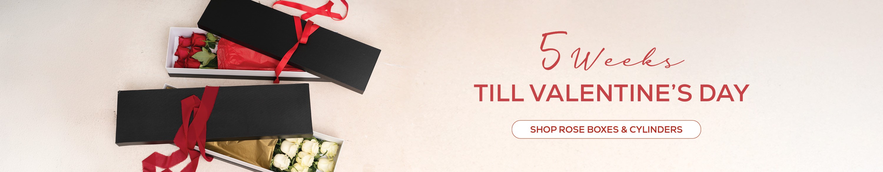 5 weeks till valentine's day