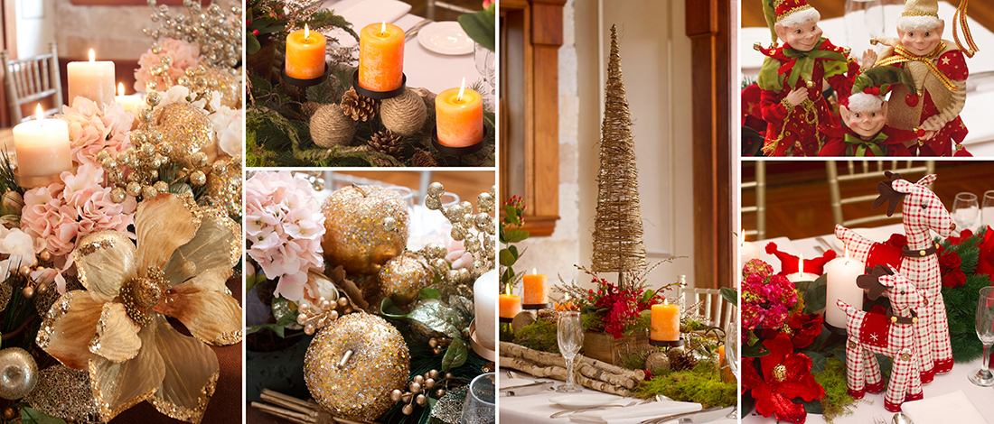 3 Creative Themes For Christmas Table Centrepieces