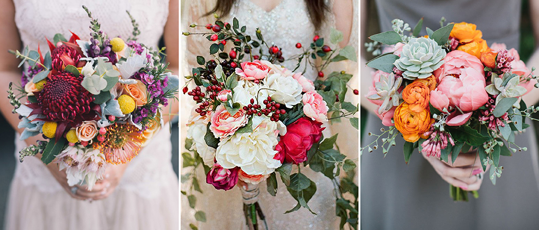 3 Beautiful & Different Wedding Bouquet Ideas