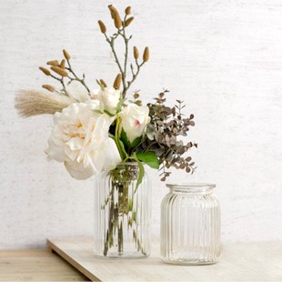 Recycled Style Glass Vases