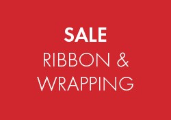 sale ribbon & wrap