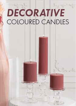 MD coloured candles