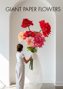 giant paper flowers