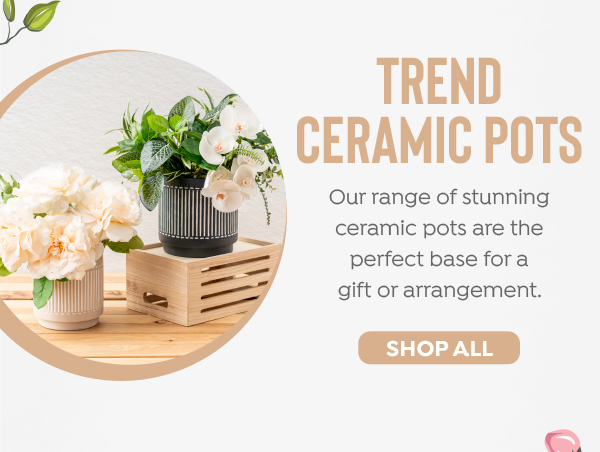 Mother's Day Trend Ceramic Pots