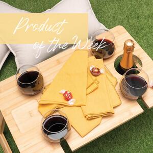 ✨🍷 This week’s Product of the Week is… our Portable Bamboo Folding Wine Table!

Perfect for picnics, beach days, or backyard sips; this lightweight, foldable table securely holds up to four wine glasses within easy reach. Stylish, practical, and always ready to go.

✔ Compact yet stable
✔ Elegant bamboo finish
✔ Hassle-free setup and storage

Get spring picnic ready and make your next outdoor moment effortlessly chic. Shop now in-store and online.
.
.
.
#ProductOfTheWeek #KochandCo #OutdoorEntertaining #WineLovers