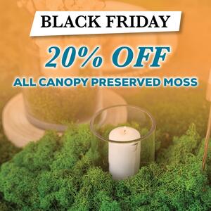 🧡 𝐁𝐞 𝐐𝐔𝐈𝐂𝐊, 𝐁𝐋𝐀𝐂𝐊 𝐅𝐑𝐈𝐃𝐀𝐘 𝐒𝐀𝐋𝐄𝐒 𝐇𝐚𝐯𝐞 𝐒𝐭𝐚𝐫𝐭𝐞𝐝! - 𝐆𝐞𝐭 𝟐𝟎% 𝐎𝐅𝐅 𝐀𝐋𝐋 𝐂𝐚𝐧𝐨𝐩𝐲-𝐛𝐫𝐚𝐧𝐝 𝐏𝐫𝐞𝐬𝐞𝐫𝐯𝐞𝐝 𝐍𝐚𝐭𝐮𝐫𝐚𝐥 𝐌𝐨𝐬𝐬 — while stocks last! 🖤

Use moss to add texture, height variation and natural colour contrast in arrangements, hampers, window displays, or tabletops, thanks to features like:

🌼 Different colours and styles 

🌼 Rich, organic texture

🌼 Reuse & Repurpose for different projects

& more!

𝐒𝐡𝐨𝐩 𝐧𝐨𝐰 𝐯𝐢𝐚 𝐭𝐡𝐞 𝐥𝐢𝐧𝐤 𝐢𝐧 𝐨𝐮𝐫 𝐛𝐢𝐨 𝐨𝐫 𝐯𝐢𝐬𝐢𝐭 𝐮𝐬 𝐢𝐧-𝐬𝐭𝐨𝐫𝐞 before they’re gone!
.
.
.
#Kochandco #Koch #BlackFridaySale #BlackFridayDeals  #NaturalMoss #DecorSale #EventDecor #RetailDisplay #HomeStyling #EcoDecor #SustainableStyle