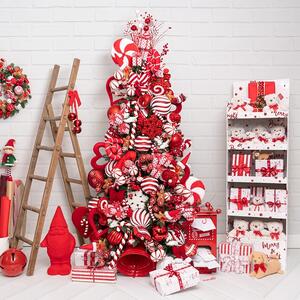 🎄 Monday Christmas DIY Inspiration |  Create a joyful, family-friendly atmosphere with this 𝐂𝐡𝐫𝐢𝐬𝐭𝐦𝐚𝐬 𝐅𝐢𝐞𝐬𝐭𝐚 𝐖𝐡𝐢𝐭𝐞 & 𝐑𝐞𝐝 𝐂𝐡𝐫𝐢𝐬𝐭𝐦𝐚𝐬 𝐓𝐫𝐞𝐞!

Adorned with candy canes, peppermint swirls, gingerbread figurines, red berries, and striped ribbons, this candy cane theme captures the joy and whimsy of the season.

𝐒𝐡𝐨𝐩 𝐭𝐡𝐢𝐬 𝐩𝐫𝐨𝐣𝐞𝐜𝐭 𝐨𝐧𝐥𝐢𝐧𝐞 𝐧𝐨𝐰 𝐯𝐢𝐚 𝐭𝐡𝐞 𝐥𝐢𝐧𝐤 𝐢𝐧 𝐨𝐮𝐫 𝐛𝐢𝐨!
.
.
.
#Koch #KochAndCo #RedAndWhiteChristmas #ChristmasTreeDecor #RedAndWhiteTheme #FestiveTreeDecor #HolidayStyling #ChristmasDecorIdeas #ChristmasInspo #SeasonalStyling #RedAndWhiteDecor