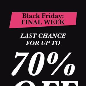🖤 𝐁𝐋𝐀𝐂𝐊 𝐅𝐑𝐈𝐃𝐀𝐘: 𝐅𝐈𝐍𝐀𝐋 𝐖𝐄𝐄𝐊! 🖤

Save up to 70% OFF hundreds of items in-store & online — but hurry, 𝐬𝐚𝐥𝐞 𝐞𝐧𝐝𝐬 𝐍𝐨𝐯 𝟑𝟎𝐭𝐡!

🎄 Up to 70% OFF ALL Christmas Items*

🎀 Up to 60% OFF select Xmas Ribbons & Bows

💐 30% OFF select Flower Wrap

🕯️ Up to 50% OFF select Candles & Accessories

✨ 25% OFF ALL Wooden Serving Boards

🌴 25% OFF ALL Faux Trees

🎁 Up to 70% OFF select Gift Packaging

& more!

𝐓𝐚𝐩 𝐭𝐡𝐞 𝐥𝐢𝐧𝐤 𝐢𝐧 𝐨𝐮𝐫 𝐛𝐢𝐨 𝐨𝐫 𝐩𝐨𝐩 𝐢𝐧-𝐬𝐭𝐨𝐫𝐞 to stock up before the sale is over!

*Exclusions apply.
.
.
.
#Kochandco #Koch #BlackFridaySale #ChristmasDecor #GiftPackaging #FloristSupplies #HamperMaking #ChristmasSale #ChristmasInspo #EventStyling #RetailDisplay