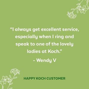 If there is anything we can do to help, please reach out to us on the phone at 1300 555 624 or via email at info@koch.com.au.
.
.
.
#kochandco #review #reviews #customerreview #customerreviews #happycustomer #happycustomerhappyus #customerservice #sharethelove