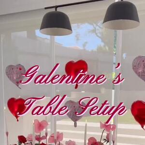 Come with me as I set up my Galentine’s tablescape! ✨
 
Romantic reds, soft pinks, florals, teddies, candles, balloons, and the cutest little finishing touches 💕🎀🕯️🐻🎈
 
Whether you’re hosting at home or styling for an event, this look is all about playful layered textures.
 
Save for inspo & recreate the look 💖
Shop all the items you need, available in-store or online now.
.
.
.
#KochAndCo #GalentinesVibes #GalentinesTable #PinkDecor #ValentinesDecor