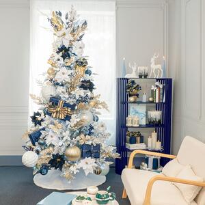 ❄️ Monday Christmas DIY Inspiration | Bring winter’s magic indoors with our 𝐅𝐫𝐨𝐬𝐭𝐞𝐝 𝐓𝐰𝐢𝐥𝐢𝐠𝐡𝐭 𝐖𝐡𝐢𝐭𝐞 & 𝐁𝐥𝐮𝐞 𝐂𝐡𝐫𝐢𝐬𝐭𝐦𝐚𝐬 𝐓𝐫𝐞𝐞!

This tree combines plush velvet poinsettias, glittering foliage, and matte-metallic baubles for a luxe, frosted look. 

𝐒𝐡𝐨𝐩 𝐭𝐡𝐢𝐬 𝐩𝐫𝐨𝐣𝐞𝐜𝐭 𝐨𝐧𝐥𝐢𝐧𝐞 𝐧𝐨𝐰 𝐯𝐢𝐚 𝐭𝐡𝐞 𝐥𝐢𝐧𝐤 𝐢𝐧 𝐨𝐮𝐫 𝐛𝐢𝐨!
.
.
.
#Koch #KochAndCo #FrostedTwilight #ChristmasDecor #WinterWonderland #BlueAndWhiteChristmas #LuxuryChristmas #ChristmasInspo #EventStyling #RetailDisplay #HomeDecorIdeas