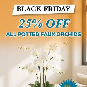 🧡 𝐁𝐞 𝐐𝐔𝐈𝐂𝐊, 𝐁𝐋𝐀𝐂𝐊 𝐅𝐑𝐈𝐃𝐀𝐘 𝐒𝐀𝐋𝐄𝐒 𝐇𝐚𝐯𝐞 𝐒𝐭𝐚𝐫𝐭𝐞𝐝! - 𝐆𝐞𝐭 𝟐𝟓% 𝐎𝐅𝐅 𝐀𝐋𝐋 𝐏𝐨𝐭𝐭𝐞𝐝 𝐅𝐚𝐮𝐱 𝐎𝐫𝐜𝐡𝐢𝐝𝐬 — while stocks last! 🖤

Bring lifelike luxury to retail, corporate, or home spaces, with features like: 

🌼 Real Touch Feel & Finish 

🌼 Contemporary Pots

🌼 Phalaenopsis & Cymbidium Styles

& more!

𝐒𝐡𝐨𝐩 𝐧𝐨𝐰 𝐯𝐢𝐚 𝐭𝐡𝐞 𝐥𝐢𝐧𝐤 𝐢𝐧 𝐨𝐮𝐫 𝐛𝐢𝐨 𝐨𝐫 𝐯𝐢𝐬𝐢𝐭 𝐮𝐬 𝐢𝐧-𝐬𝐭𝐨𝐫𝐞 before they’re gone!
.
.
.
#Kochandco #Koch #BlackFridaySale #FauxPlants #RealTouchOrchids #HomeDecor #RetailDisplay #GiftInspo #EverlastingBlooms #InteriorStyling #BlackFridayDeals