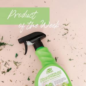 ✨🌸 This week’s Product of the Week is… Our NEW Get It Fresh™ Floral Shield Cleaning Disinfectant Spray!

A florist’s secret weapon: this ready‑to‑use spray cleans and disinfects buckets, tools, vases, and workspaces in one simple mist—no scrubbing required. It kills 99.9% of bacteria and viruses, keeps your floral tools odour-free, and helps your arrangements stay fresher, longer—all while being safe around your blooms.

✔ Spray, wait 30 s, wipe—done
✔ Safe for flowers, tools & surfaces
✔ Reduces bacteria for longer-lasting arrangements

Clean smarter, not harder! Shop now in-store and online.
.
.
.
#ProductOfTheWeek #FloristLife #KochandCo #FloralHygiene #FreshFlowers