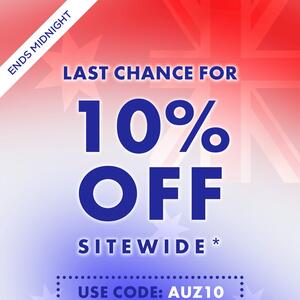🏃 𝐅𝐈𝐍𝐀𝐋 𝐇𝐎𝐔𝐑𝐒: 𝐒𝐀𝐕𝐄 𝟏𝟎% 𝐎𝐅𝐅 𝐒𝐈𝐓𝐄𝐖𝐈𝐃𝐄! 🏃

When you spend $100 or more before midnight tonight!

No exclusions, just great value!

⏰ Ends tonight, 11:59PM AEST.

𝐒𝐡𝐨𝐩 𝐭𝐡𝐞 𝐬𝐚𝐥𝐞 𝐨𝐧𝐥𝐢𝐧𝐞 𝐧𝐨𝐰 𝐯𝐢𝐚 𝐭𝐡𝐞 𝐥𝐢𝐧𝐤 𝐢𝐧 𝐨𝐮𝐫 𝐛𝐢𝐨.
.
.
.
#Koch #KochAndCo #AustraliaDaySale #AustraliaDayDeals #ShopAustralian #AussieBusiness #SitewideSale #OnlineShoppingAU #LimitedTimeOffer
#WholesaleAndRetail #DecorSupplies