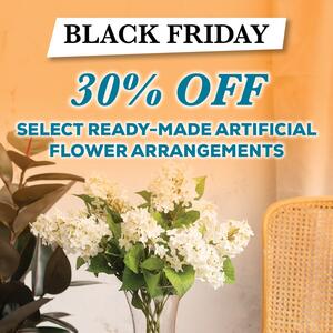🧡 𝐁𝐞 𝐐𝐔𝐈𝐂𝐊, 𝐁𝐋𝐀𝐂𝐊 𝐅𝐑𝐈𝐃𝐀𝐘 𝐒𝐀𝐋𝐄𝐒 𝐇𝐚𝐯𝐞 𝐒𝐭𝐚𝐫𝐭𝐞𝐝! - 𝐆𝐞𝐭 𝟑𝟎% 𝐎𝐅𝐅 𝐬𝐞𝐥𝐞𝐜𝐭 𝐑𝐞𝐚𝐝𝐲-𝐌𝐚𝐝𝐞 𝐀𝐫𝐭𝐢𝐟𝐢𝐜𝐢𝐚𝐥 𝐅𝐥𝐨𝐰𝐞𝐫 𝐀𝐫𝐫𝐚𝐧𝐠𝐞𝐦𝐞𝐧𝐭𝐬 — while stocks last! 🖤

Perfect for retail displays, events, or home décor. Ready to go, straight out of the box! Sale range includes:

🌼 NEW Wrapped Bouquet Styles

🌼 Vase Styles with Resin 'Water'

🌼 Curated DIY Arrangement Kits 
 
& more!

𝐒𝐡𝐨𝐩 𝐧𝐨𝐰 𝐯𝐢𝐚 𝐭𝐡𝐞 𝐥𝐢𝐧𝐤 𝐢𝐧 𝐨𝐮𝐫 𝐛𝐢𝐨 𝐨𝐫 𝐯𝐢𝐬𝐢𝐭 𝐮𝐬 𝐢𝐧-𝐬𝐭𝐨𝐫𝐞 before they’re gone!
.
.
.
#Kochandco #Koch #BlackFridaySale #FauxFlowers #ReadyMadeArrangements #ArtificialFlowers #EventDecor #RetailDisplay #HomeStyling #GiftIdeas #InteriorInspo