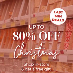 🎄 𝐅𝐈𝐍𝐀𝐋 𝐂𝐇𝐑𝐈𝐒𝐓𝐌𝐀𝐒 𝐂𝐋𝐄𝐀𝐑𝐀𝐍𝐂𝐄 — AUBURN, NSW SUPERSTORE 🎅

We’ve got fresh markdowns hundreds of festive essentials, priced-to-clear! Save up to 80% on:

🍽️ Servingware for serving festive feasts
🎀 Christmas ribbons, bows
✨ Christmas garlands, wreaths, and sprays
🎄 Christmas trees, decorations, picks, LED clip-on tree candles
& MORE!

LIMITED STOCK! Once they’re gone, they’re gone!

𝐒𝐡𝐨𝐩 𝐦𝐚𝐬𝐬𝐢𝐯𝐞 𝐂𝐡𝐫𝐢𝐬𝐭𝐦𝐚𝐬 𝐬𝐚𝐯𝐢𝐧𝐠𝐬 𝐢𝐧-𝐬𝐭𝐨𝐫𝐞 𝐚𝐭 𝐨𝐮𝐫 𝐀𝐮𝐛𝐮𝐫𝐧 𝐍𝐒𝐖 𝐒𝐮𝐩𝐞𝐫𝐬𝐭𝐨𝐫𝐞 and stock up before the shelves clear out for good!
.
.
.
#KochAndCo #KochCo #ChristmasWrapping #ChristmasRibbons #GiftPackagingSupplies #HamperMaking #FloristSuppliesAU #EventStylingAU #RetailDisplayIdeas #ChristmasClearanceSale #AuburnSuperstore