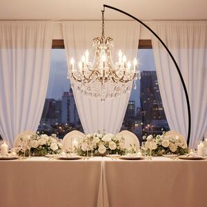 ✨ NEW IN | 𝐂𝐮𝐫𝐯𝐞𝐝 𝐌𝐞𝐭𝐚𝐥 𝐇𝐚𝐧𝐠𝐞𝐫 𝐃𝐢𝐬𝐩𝐥𝐚𝐲 𝐒𝐭𝐚𝐧𝐝

Meet our curved metal hanger frame — a sleek, statement-making structure designed to elevate installations, entrances, and feature moments.

Perfect for hanging florals, signage, lighting or décor when you want height, drama and a clean, modern finish. A versatile styling essential you’ll reach for again and again.

𝐒𝐡𝐨𝐩 𝐭𝐡𝐢𝐬 𝐢𝐭𝐞𝐦 𝐢𝐧-𝐬𝐭𝐨𝐫𝐞 𝐨𝐫 𝐨𝐧𝐥𝐢𝐧𝐞 𝐯𝐢𝐚 𝐭𝐡𝐞 𝐥𝐢𝐧𝐤 𝐢𝐧 𝐨𝐮𝐫 𝐛𝐢𝐨!
.
.
.
#KochAndCo #Koch #TradeSupplies #EventStyling #EventStylist #FloralStyling #HangingFlorals #VisualMerchandising #RetailStyling #StylingEssentials #EventDesign