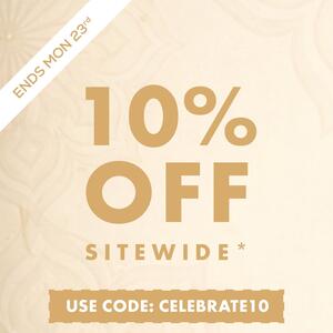 🌙 Enjoy 𝟏𝟎% 𝐎𝐅𝐅 𝐒𝐈𝐓𝐄𝐖𝐈𝐃𝐄 when you spend $100 on your next online order! 🌙

Stock up on your favourites, discover something new, and save while you shop with 𝐜𝐨𝐝𝐞 𝐂𝐄𝐋𝐄𝐁𝐑𝐀𝐓𝐄𝟏𝟎

T&Cs APPLY. Offer ends Mon 23rd, 11:59PM AEST.

𝐒𝐡𝐨𝐩 𝐧𝐨𝐰 𝐨𝐧𝐥𝐢𝐧𝐞 𝐯𝐢𝐚 𝐭𝐡𝐞 𝐥𝐢𝐧𝐤 𝐢𝐧 𝐨𝐮𝐫 𝐛𝐢𝐨. 
.
.
.
#Koch #KochAndCo #Sale #OnlineSale #ShopAndSave #SitewideSale #EventStyling #FloristSupplies #GiftPackaging #WholesaleSupplies #ShopOnline