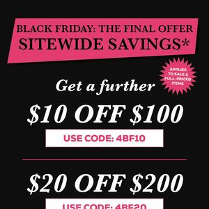 🎉 𝐁𝐋𝐀𝐂𝐊 𝐅𝐑𝐈𝐃𝐀𝐘: 𝐓𝐇𝐄 𝐅𝐈𝐍𝐀𝐋 𝐎𝐅𝐅𝐄𝐑 🎉
Online only — now until 11:59PM AEST, Sunday 30th!

For one last Black Friday boost:
Get $𝟏𝟎 𝐎𝐅𝐅 when you spend $100 with code 𝟒𝐁𝐅𝟏𝟎,
OR $𝟐𝟎 𝐎𝐅𝐅 when you spend $200 with code 𝟒𝐁𝐅𝟐𝟎 —
sitewide, on absolutely everything!

Shop online and save before Black Friday ends this Sunday at 11:59PM AEST!
.
.
.
#KochandCo #Koch #BlackFridayWeekend #SaleOnSale #ChristmasDeals #FloristSupplies #EventStyling #HamperMaking #GiftPackaging #AussieFlorists #ShopAndSave