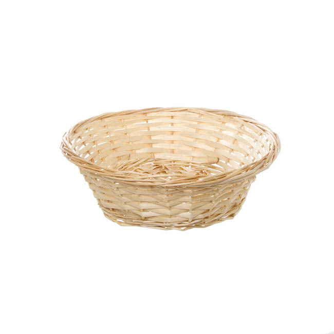 Willow Tray Round Natural (27x9cmH)