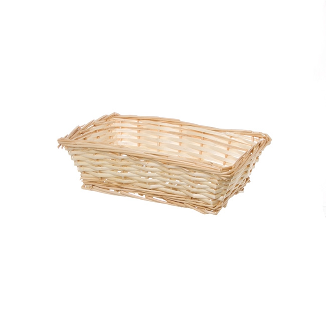 Willow Tray Rectangle Natural (26x17x8cmH)
