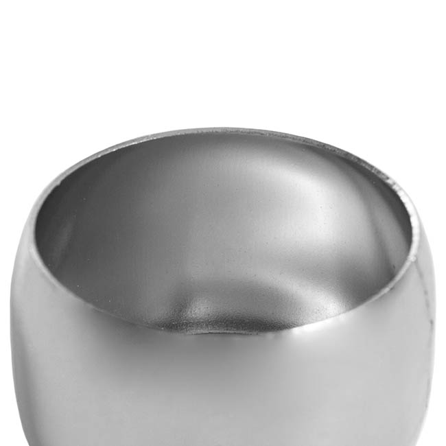 Metal Napkin Ring Pack 2 Solid Silver (4cmDx2.8cmH)