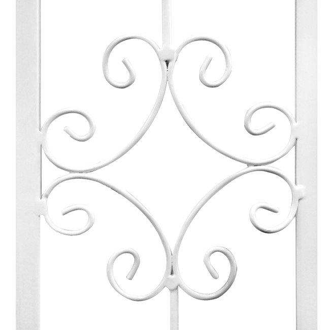 Wedding Flower Arch Elegance White (211x40x263cmH)