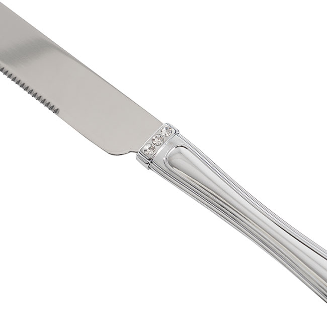 Stainless Steel Cake Knife Set (23Wx330mmL & 53Wx290mmL)