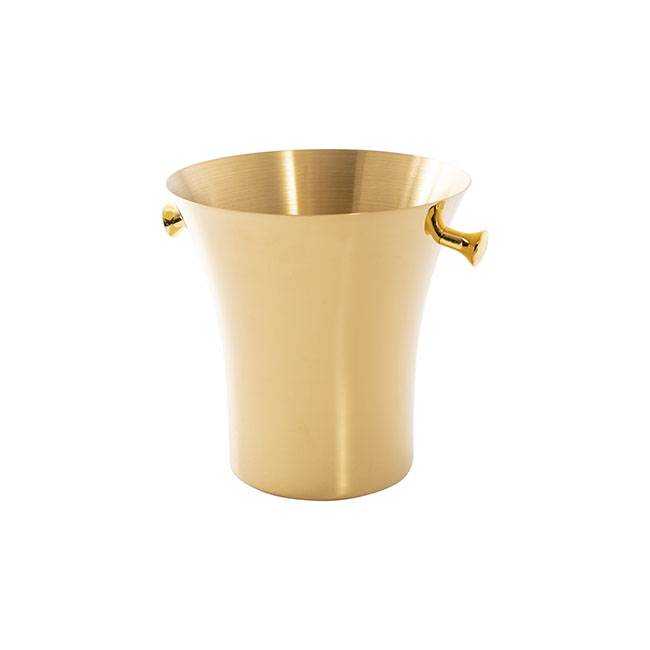 Stainless Steel Champagne Cooler 5L Gold (23cmDx23cmH)