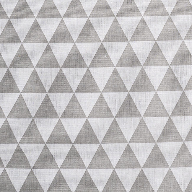 Table Runner Geometric Pattern Light Grey (30cmx180cmL)