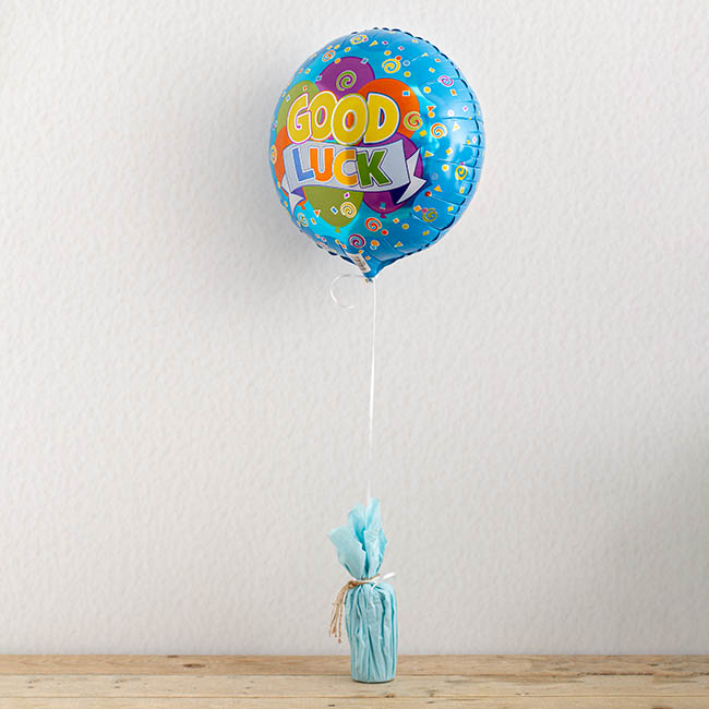 Foil Balloon 17 (42.5cm Dia) Good Luck