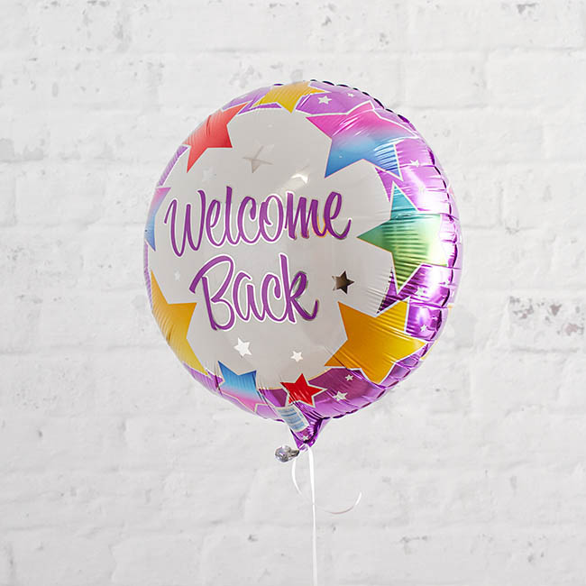 Foil Balloon 17 Round Welcome Back