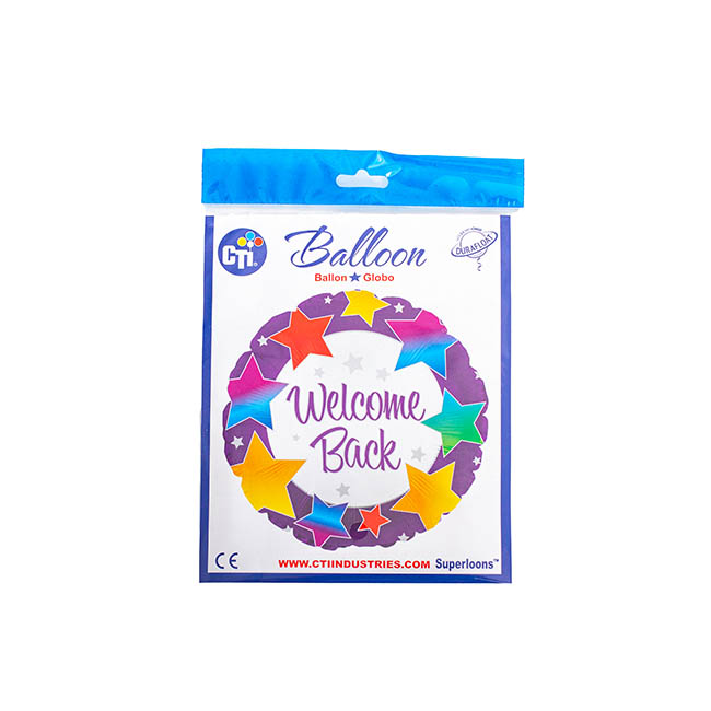 Foil Balloon 17 Round Welcome Back