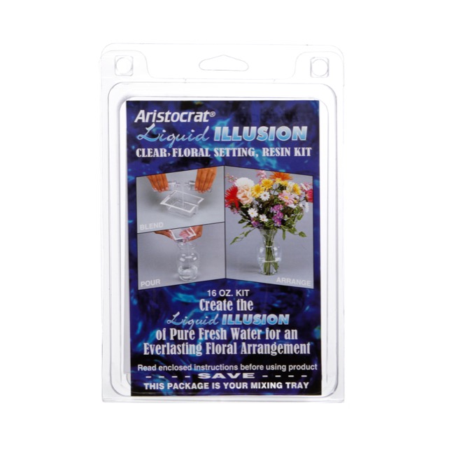 Acrylic Water 2 Part Clear Floral Setting Resin Kit 473ML
