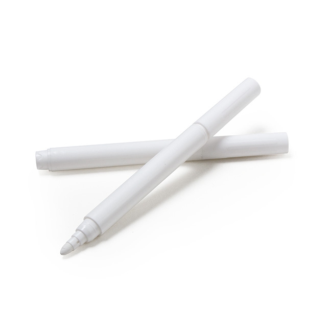 White Chalkboard Pen (1.2x13cmL) Pack 2