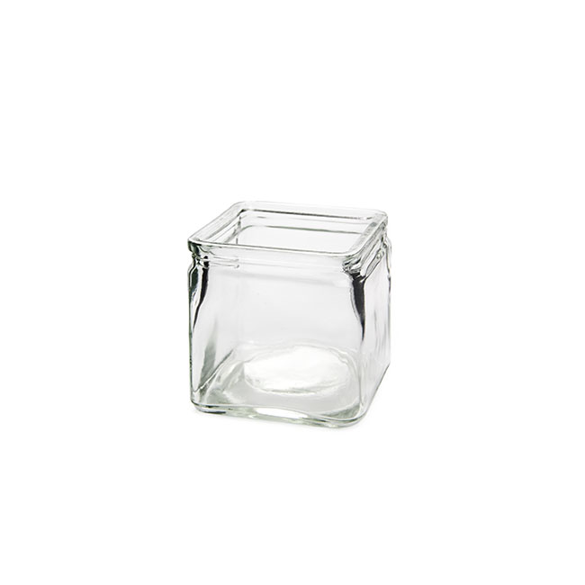 Glass Country Cube Clear (10x10x10cmH)