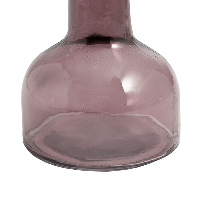 Glass Vintage Bottle Bud Vase Dark Brown (3.3TDx8.4BDx12cmH)