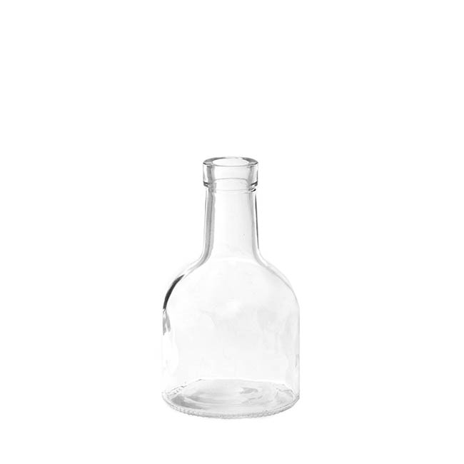 Glass Vintage Bottle Buds Vase Clear (3.3TDx8.4BDx15cmH)