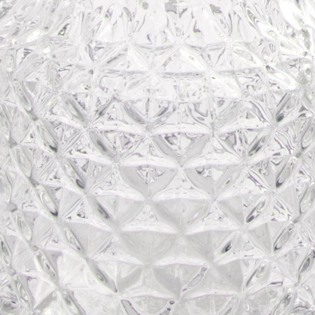 Glass Ann Harlow Vase Clear (11Dx16cmH)
