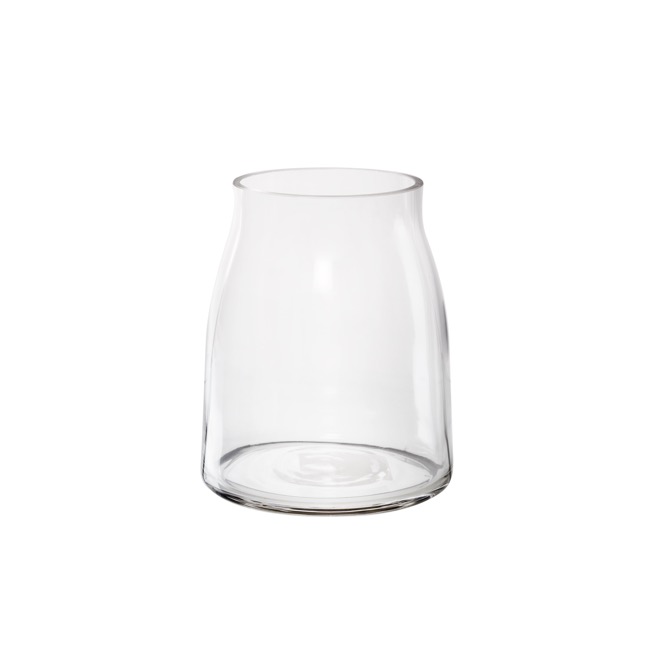 Glass Stella Posy Vase Clear (10TDx13Dx16cmH)