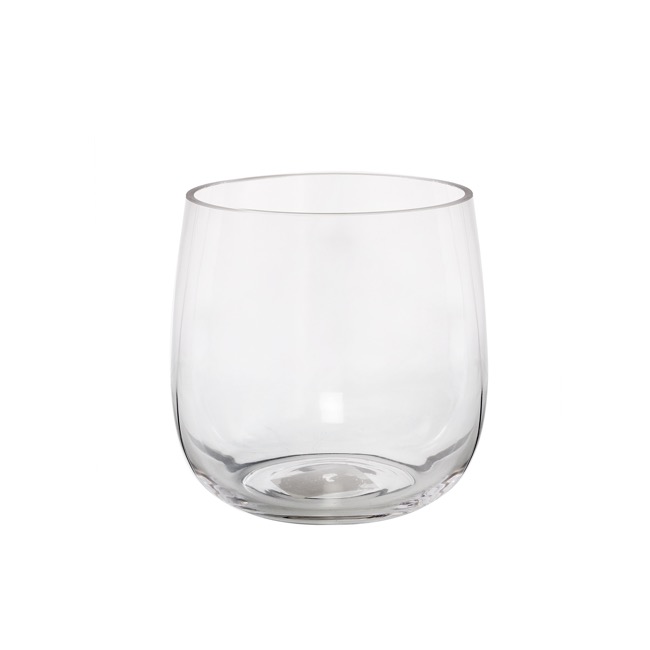 Glass Avery Posy Vase Clear (14TDx15Dx15cmH)