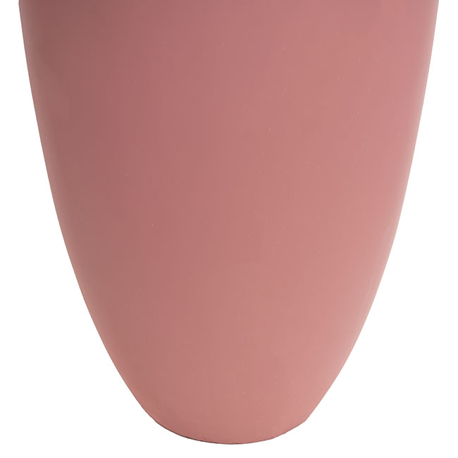 Fibreglass Modern Planter Dusty Pink (35cmDx64cmH)
