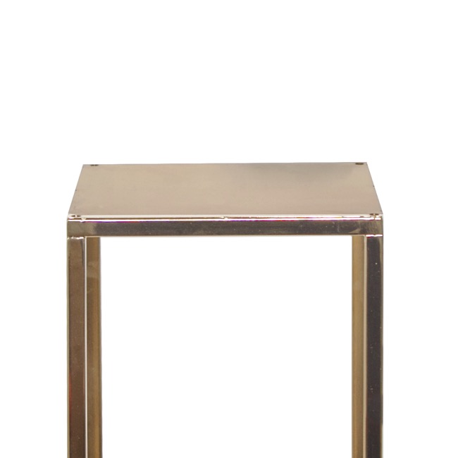 Metal Centrepiece Flower Table Stand Gold (20x20x86cmH)