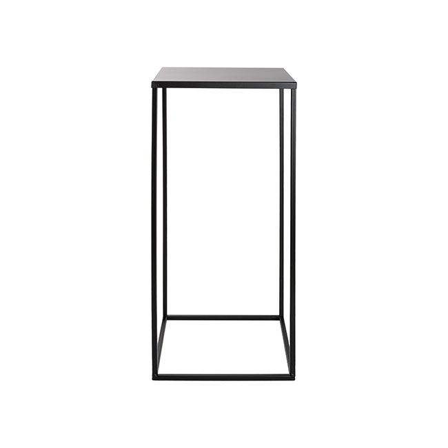 Metal Centrepiece Table Stand Set 2 Black (65cmH&50cmH)