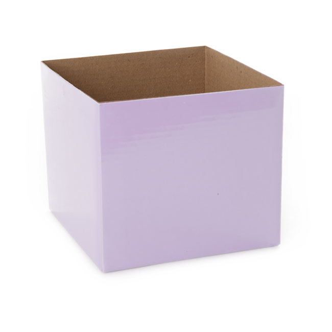 Posy Box Mini Lavender (13x12cmH)
