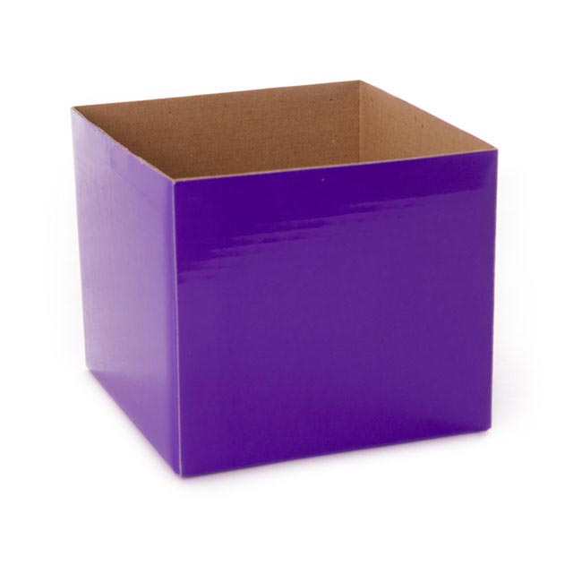 Posy Box Mini Violet (13x12cmH)