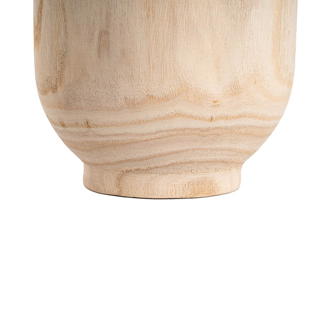 Wooden Cylinder Buffalo Natural (23cmx23cmH)